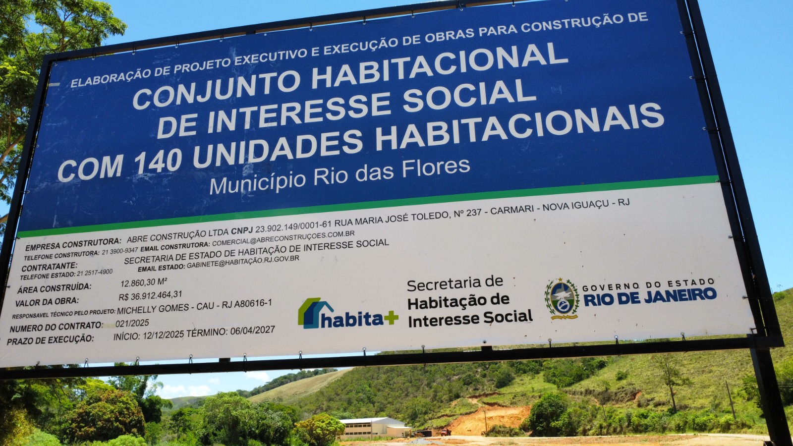 CONSTRUÇÃO DE CONJUNTO HABITACIONAL - BAIRRO ACAYACA (140 UHS)
